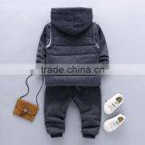 Wholesale Children's Boutique Clothing Baby Boys Winter Clothes Cotton Clothing Set thumbnail-4