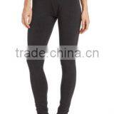 Hot Sales Breathable Spandex Fabric Full-length Pull-on Leggings With Wide Elastic Waistband thumbnail-1