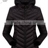 High Quality New Design Custom Ladies Winter Quilted Garment Ultra Light Western Down Jacket thumbnail-1