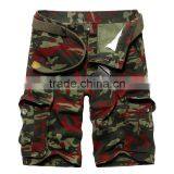 2017 New Model Summer Wholesale China Cheap Price Middle Waist Camo Shorts thumbnail-3