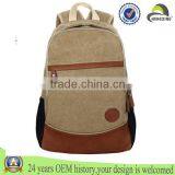 2014 Wholesale Custom Canvas Waterproof Backpack Travelling Sport Backpack thumbnail-4