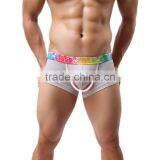 Best Selling Retail Mens Underwear Boxers With Breathable Holes Cueca Boxer Men Print Boxer Shorts thumbnail-3