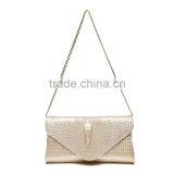 Women Clutch Bags Vintage Leather Crocodile Pattern Envelope Shoulder Ladies Small Messenger Bag thumbnail-5