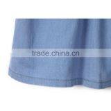 New Design Children's Skirt , Classic Round Neck Pure Light Blue Child Dress thumbnail-5