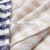 Wholesale Womens Irregular Fashion Stripes Cardigan Sweater From Shantou thumbnail-6