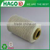 Raw White Recycled Cotton Polyester Fabric Weaving Yarn for Knitting Factory Price thumbnail-3