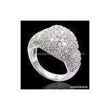 Sell Silver Ring With CZ thumbnail-1