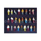 Scale 1:150 Mixed Painted Model Train Park Street Passenger People Figures