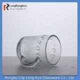 LongRun 6oz Apple Embossed Frosted Glass Tea Mug thumbnail-2