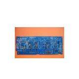 1 - 28 Layers Blue 4 Layer FR4 Printed Circuits Boards With Flash Gold 0.5 - 6oz