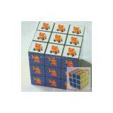 Puzzle Cube (3row 6x6x6cm)plastic Magic Puzzle4 thumbnail-1