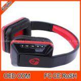 High Quality MX111 Bluetooth Wireless Headband Headphones Earphone Headset Stereo Noise Isolating for MP3 MP4 Cellphone thumbnail-1