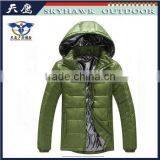 Fashion Design Cheap Men Down Jacket With Fur Hood thumbnail-3