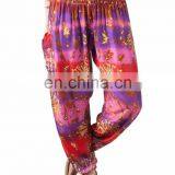 Tie Dye Women's Harem Pants Boho Baggy Genie Yoga Aladdin Trousers Pants thumbnail-6