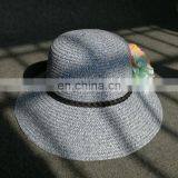 Sunshade Straw Hat Flower Basin Cap Outdoor Sun Protection Fisherman's Hat thumbnail-5