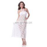 Wholesale Multiwear White Casual Dress for Beach Party Ladies Summer thumbnail-2