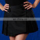 Buy Wholesale Ladies Modern Black Utility Kilt thumbnail-1