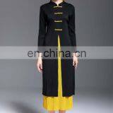 2017 Casual Style Ladies Two Tone Color Blocked Dress thumbnail-2