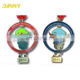 Custom Design Double Buffalo Cheap Marathon Sport Medal thumbnail-1