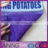 Orange Net Sacks With Drawstring Raschel Bags Mesh Vegetables thumbnail-5