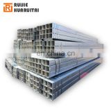 Building material/ Hollow tubes /Q235 Hot dip zinc coated GI galvanized square rectangular steel pipe