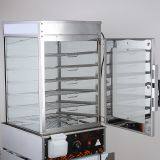 Factory Commercial Food Warmers 6 Layers Chinese Bun Steamer Electric Steamed Bun Steamer Commercial Bun Steamer WT/8613824555378 thumbnail-2