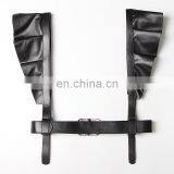 TWOTWINSTYLE Women's PU Belt Lace Up Adjustable Patchwork Ruffle Metal Buckle Accessories thumbnail-2