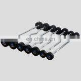 High Quality Gym Equipment Free Weight Barbell Rod Fixed Barbell Set thumbnail-2