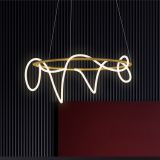 Modern Simple Pendant lamp North Europe Round Dining Pendant lighting for Dining room Bar counter