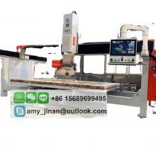 5 Axis Cnc Bridge Saw Polishing Milling Bridge Saw Cutter Machine GQ-3220D Granite Slab Bridge Saw Stone Machinery thumbnail-3