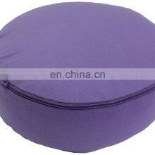 Most Sale Round With Pleated Zafu Meditation Cushion Buckwheat Husk Filling Indian Manufacturer thumbnail-5