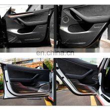 Car Accessories ABS Materials Car Protective Strips Car Door Sill Protector for Tesla 3 y thumbnail-5