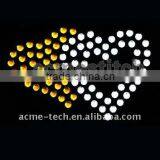 Best Valentine's Gift: Double Hearts Rhinestone