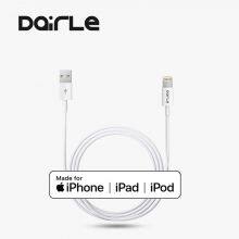 Original Foxconn White USB to Lightning Cable Mfi Certified 8pin Charging Cable for IPhone 7/8/Plus thumbnail-5