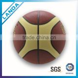 custom cheap PU basketball ball size 7 on bulk sale