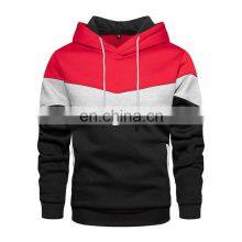 Brand Streetwear Patchwork Hoodie Sweatshirt Men Hip Hop Hooded Slim Fit Casual Hoody Mens Hoodie thumbnail-5