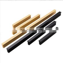 Industrial High Quality Aluminum Profile Solid Lengthened Modern Minimalist Handle