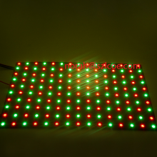 Individual Addressable RGB SMD5050 WS2812B Flexible PCB Digital 8x8 8x16 16x16 256 Pixels Flexible LED Matrix Display Panel thumbnail-3
