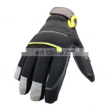 High Quality Industrial Gove Cut Resistant Impact Work Safety Anti Slip Mechanic Gloves