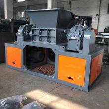 Plastic Bottle Shredding Waste Rubber Tyre Tire Double Shaft Shredder Scrap Metal Shredder Machine thumbnail-5