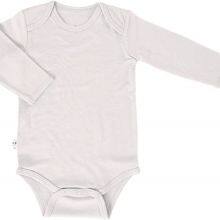 Superfine Merino Wool Baby Unisex Long Sleeve Bodysuit Tagless Neck thumbnail-2