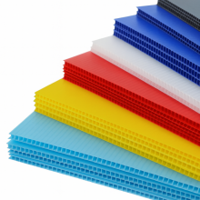 Factory Sale Colored PP Polypropylene Corrugated Plastic Sheet thumbnail-3