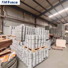 Factory Sell Cheap Barbed Wire Galvanized Traditional Twist 400M 500M 50Kg Per Roll 50Kg Barbed Wire Price Coil Barbed Wire thumbnail-6