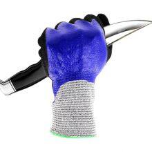 Nitrile Fully Dipped Frosted Waterproof and Cut-resistant Gloves Ms851177 Cut-resistant Gloves thumbnail-2