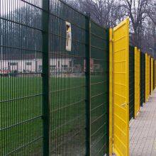 Galvanized Double Wire Mesh Fence with 8/6/8mm, 6/5/6mm Wire Diameter for Perimeter Security