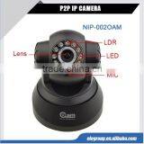 New products P2P IP mini camera with cheap factory price nip-02OAM plug and play free APP for android and IOS