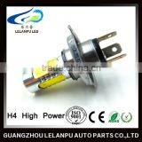 White H4 High Power LED Tail Turn Brake Head Car Light Lamp Bulb thumbnail-4