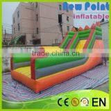 New Point PVC Trampoline Inflatable Slide For Park on Sale