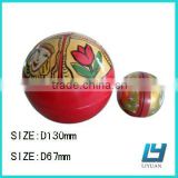 Christmas Tin Ball thumbnail-1