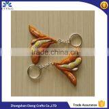 Cute Custom Shaped Rubber Keychain,soft Plastic Keychain